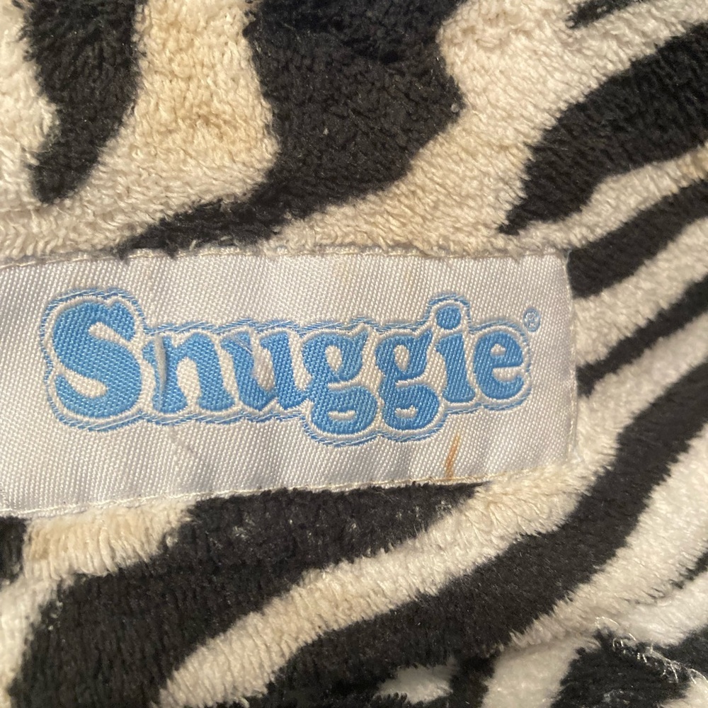 Size X-Large Womens house coat Snuggie with hood Very big like a blanket - Picture 3 of 3